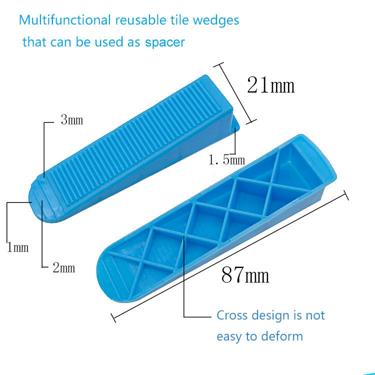 Kẹp và nêm hệ thống cân bằng gạch nhựa 0.5mm