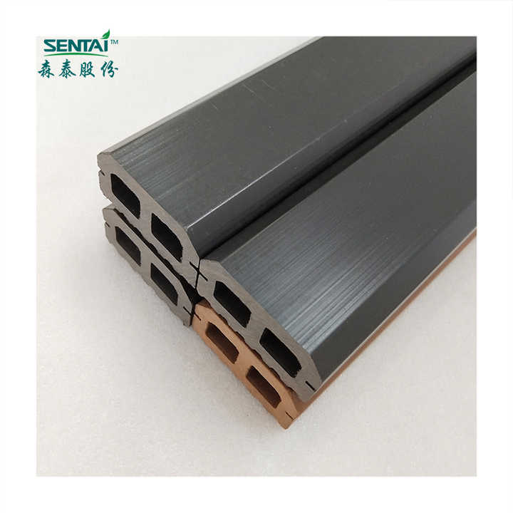 Keel composite WPC 50*28mm dùng cho sàn ngoài trời Dầm composite gỗ nhựa bền BPC hỗ trợ sàn ST08A