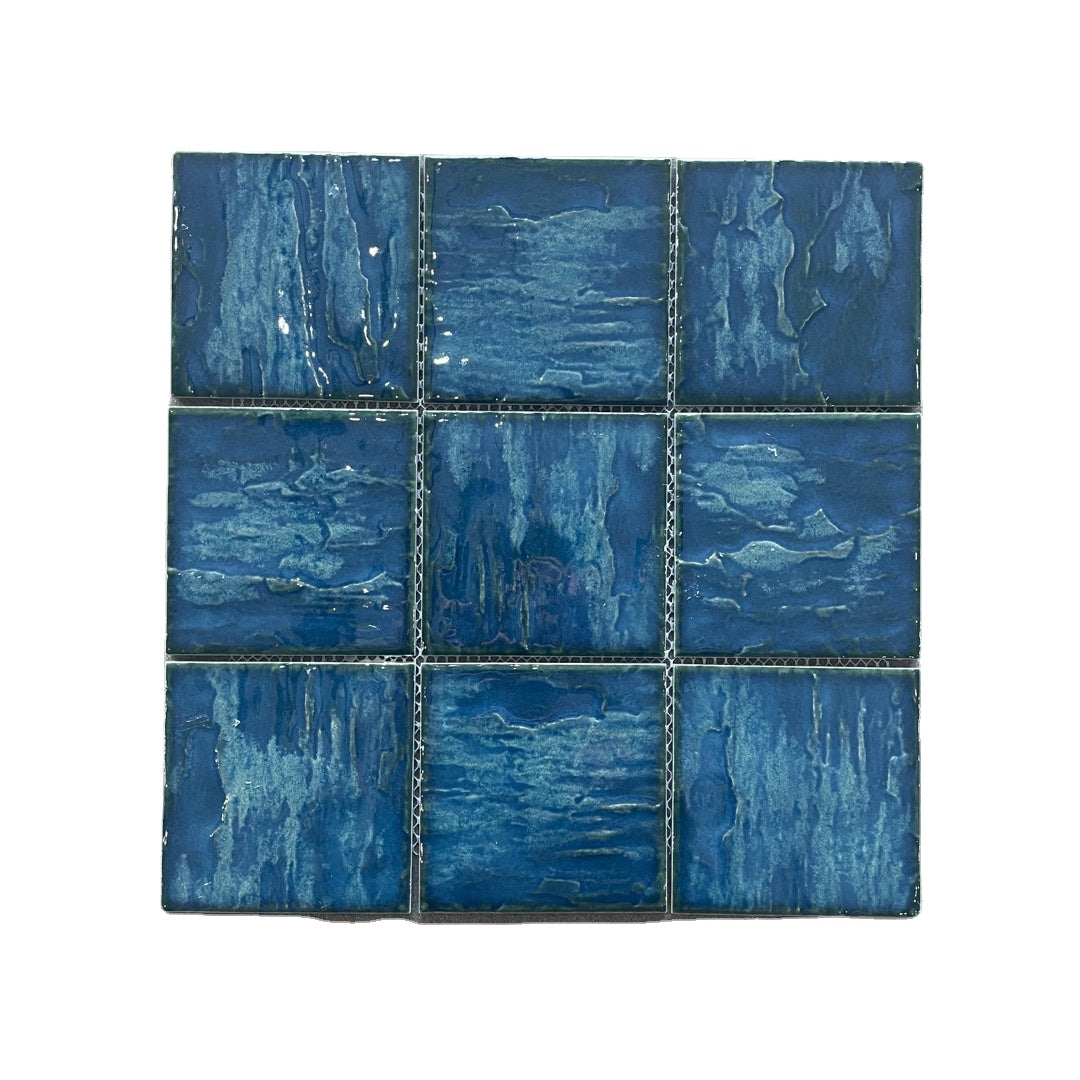 Gạch Mosaic Ceramic Bán Chạy, Gạch Mosaic Thủ Công, Gạch Mosaic Dán Lưới Lát Sàn Phòng Tắm