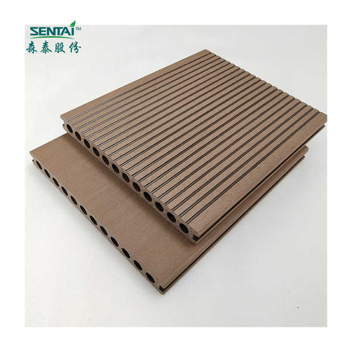 Sàn gỗ ngoài trời WPC chống thấm nước 250*25mm Sàn gỗ nhựa composite chất lượng cao Sàn kỹ thuật ST01AW