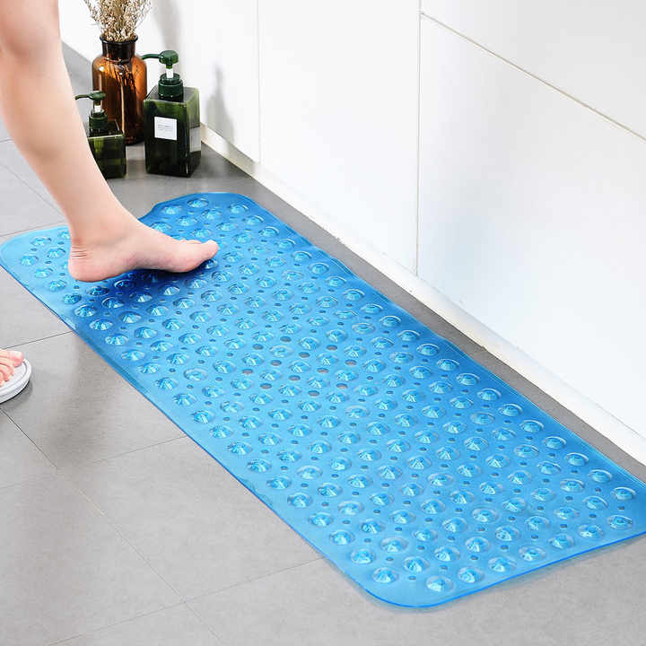 Thảm tắm bồn tắm bằng PVC chống thấm nước thân thiện với môi trường bán chạy có lỗ