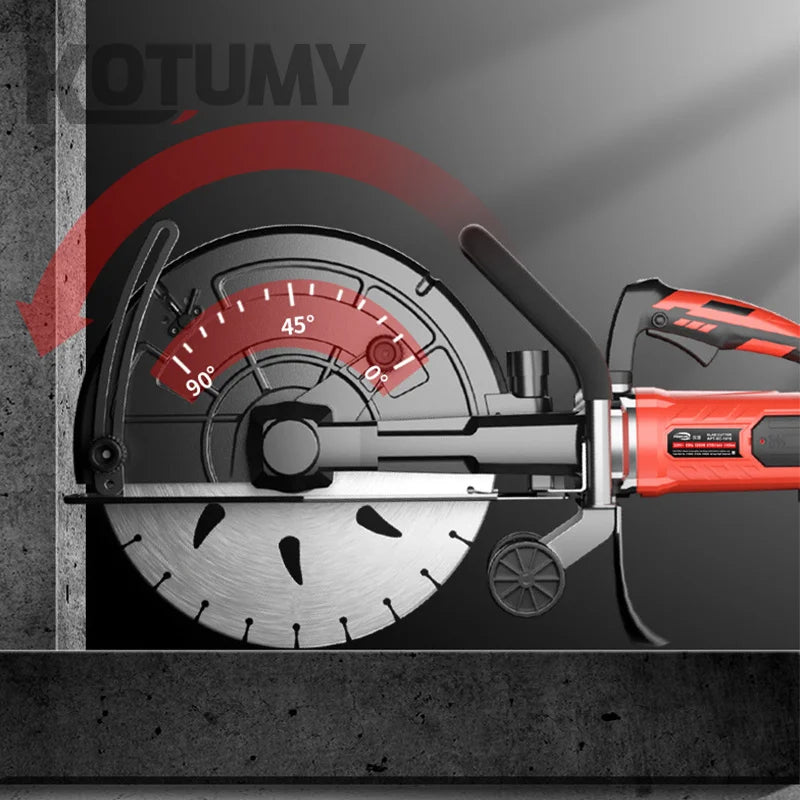 Máy Đục Tường Điện 220V Đa Năng Cưa Vòng Đa Góc Cắt Đường