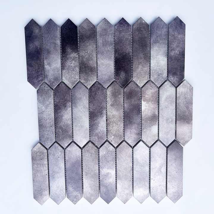 Gạch ốp tường khảm nhôm lục giác hiện đại thiết kế dài cho nhà bếp, ph – Daisan Store