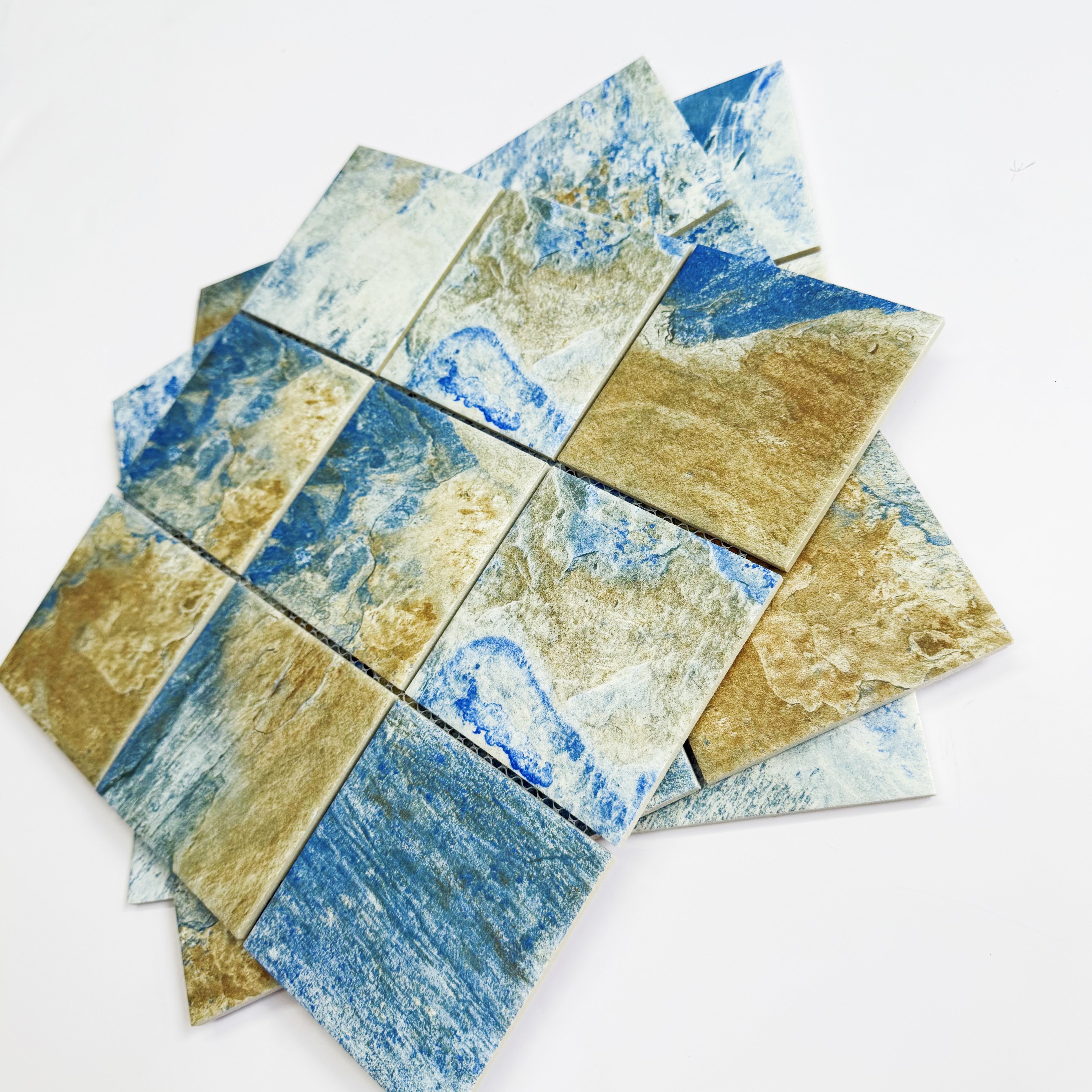 Mosaic Sáng Tạo - Gạch Toàn Sứ Lát Sàn Độc Đáo