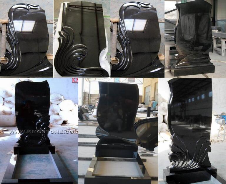 Bia mộ/Đá mộ/Đài tưởng niệm bằng đá granite G664 hiện đại, tùy chỉnh