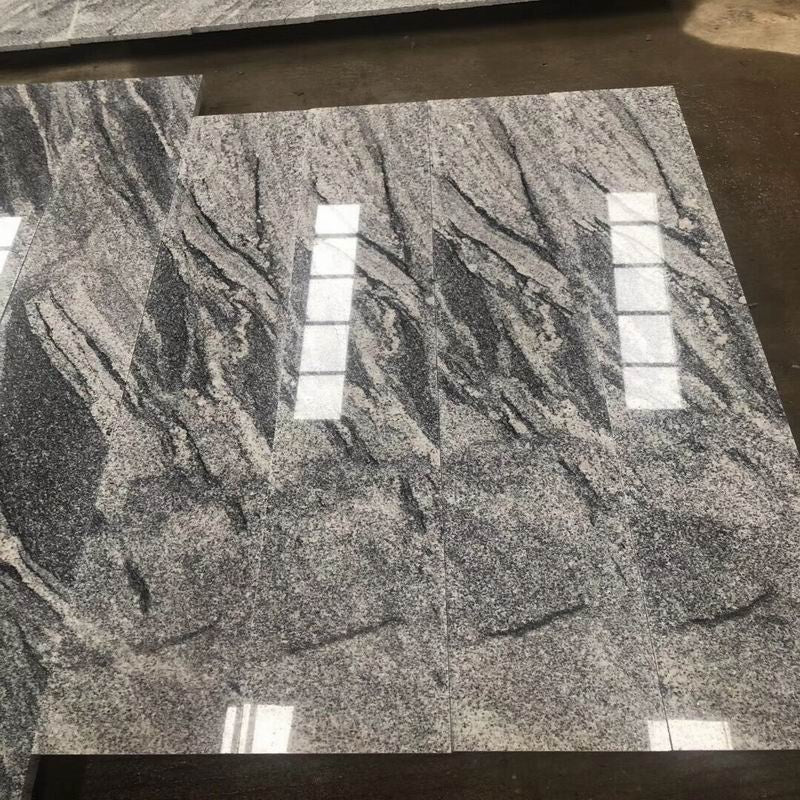 Tấm Đá Granite Juparana Sóng Nắng Xám Tro Cát