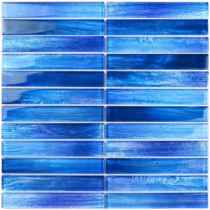 Giá bán buôn ngoài trời Aqua Green Blue Crystal Glass Bể bơi Mosaic Gạch