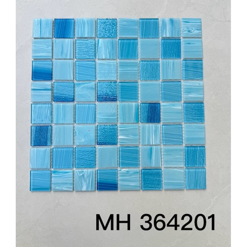 Gạch mosaic thủy tinh cao cấp MH 364201