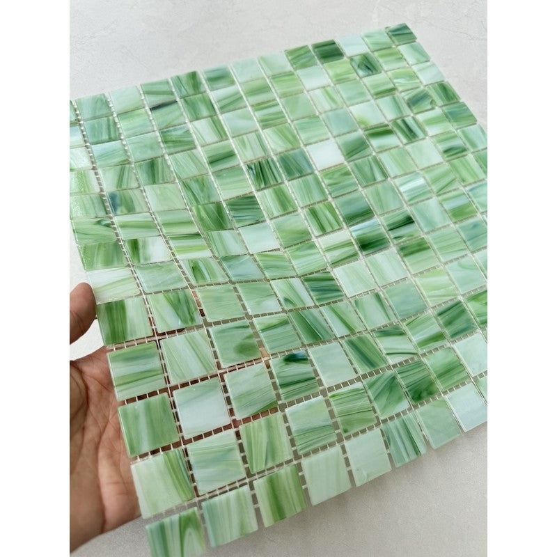 Gạch mosaic thủy tinh cao cấp MH 2318