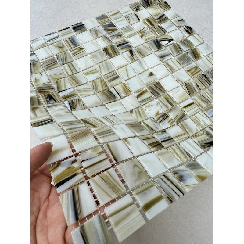 Gạch mosaic thủy tinh cao cấp MH 2317