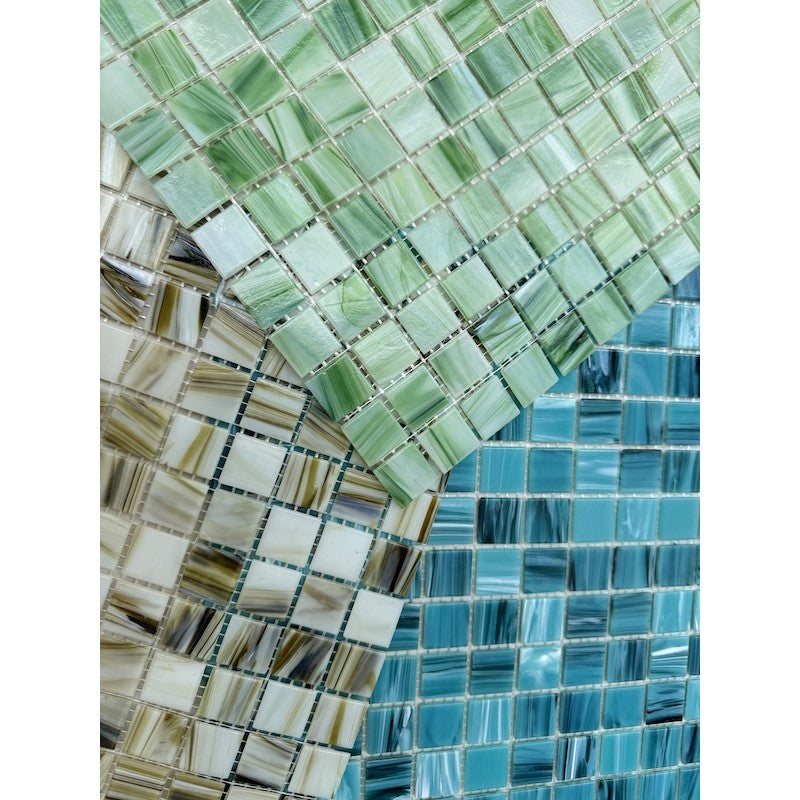 Gạch mosaic thủy tinh cao cấp MH 2338