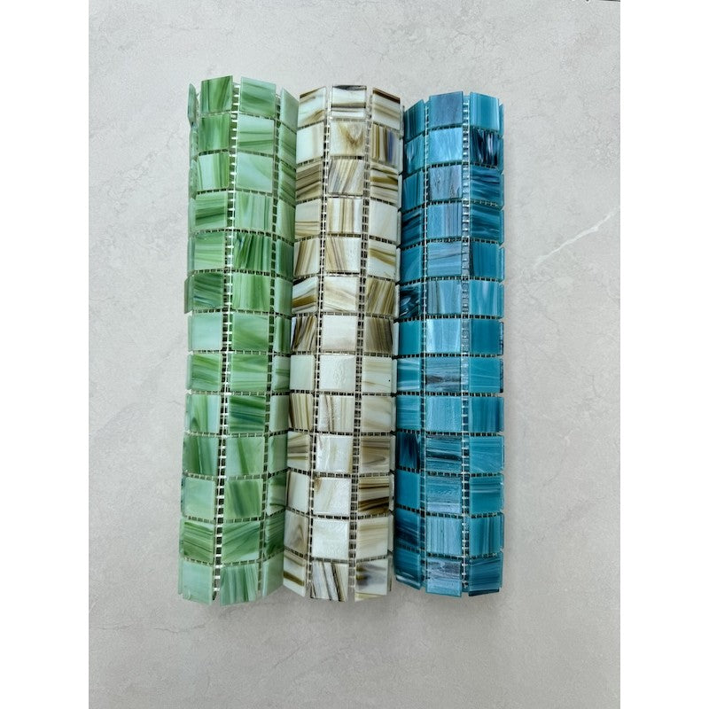 Gạch mosaic thủy tinh cao cấp MH 2338