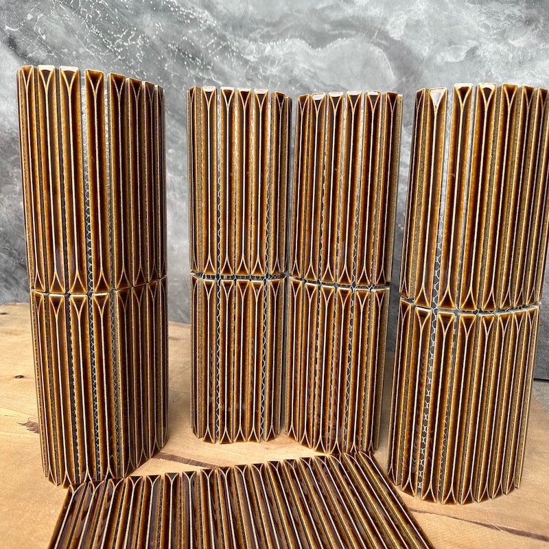 Gạch Mosaic Que Đũa MHT 137 Màu Vàng