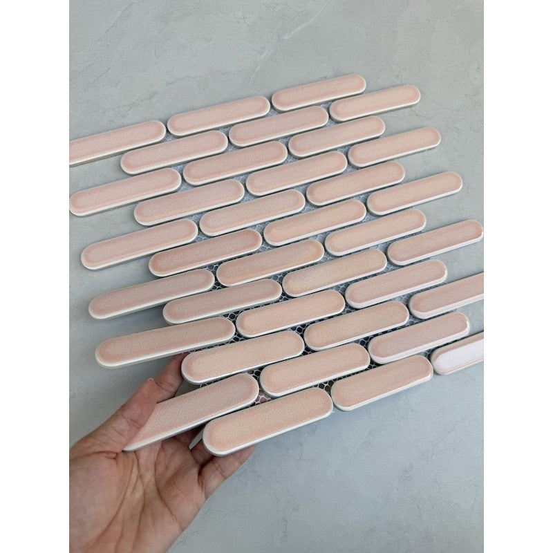 Gạch Mosaic Que Đầu Tròn DT 078