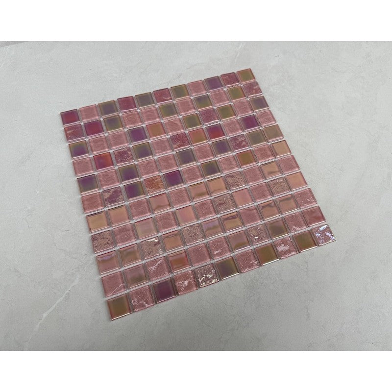 Gạch mosaic thủy tinh lấp lánh MH 7024