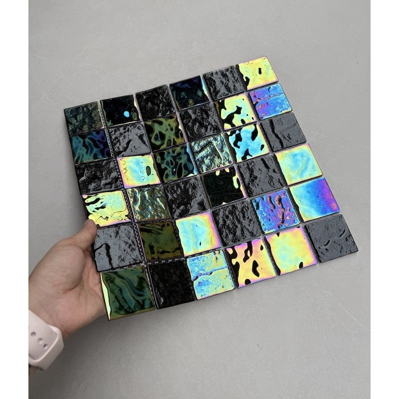 Gạch mosaic thủy tinh lấp lánh MH 7015