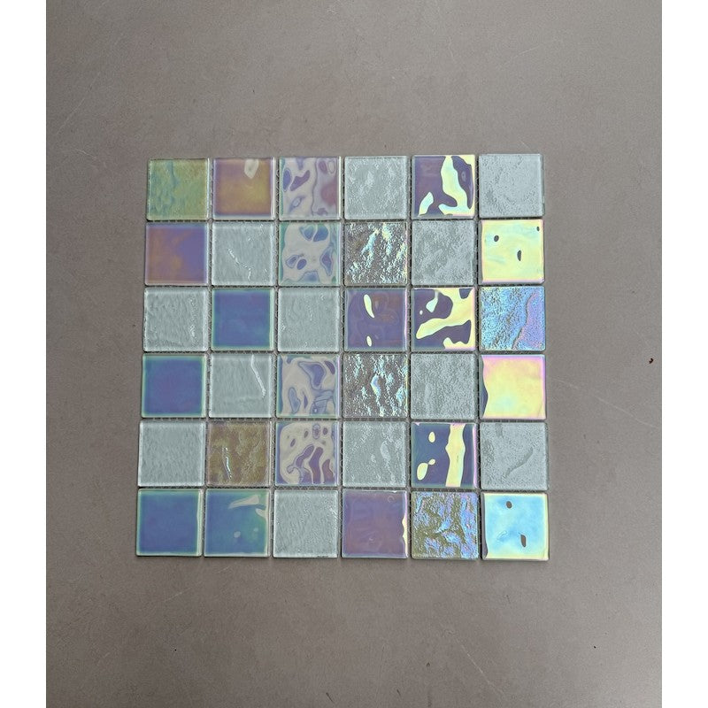 Gạch mosaic thủy tinh lấp lánh MH 7025