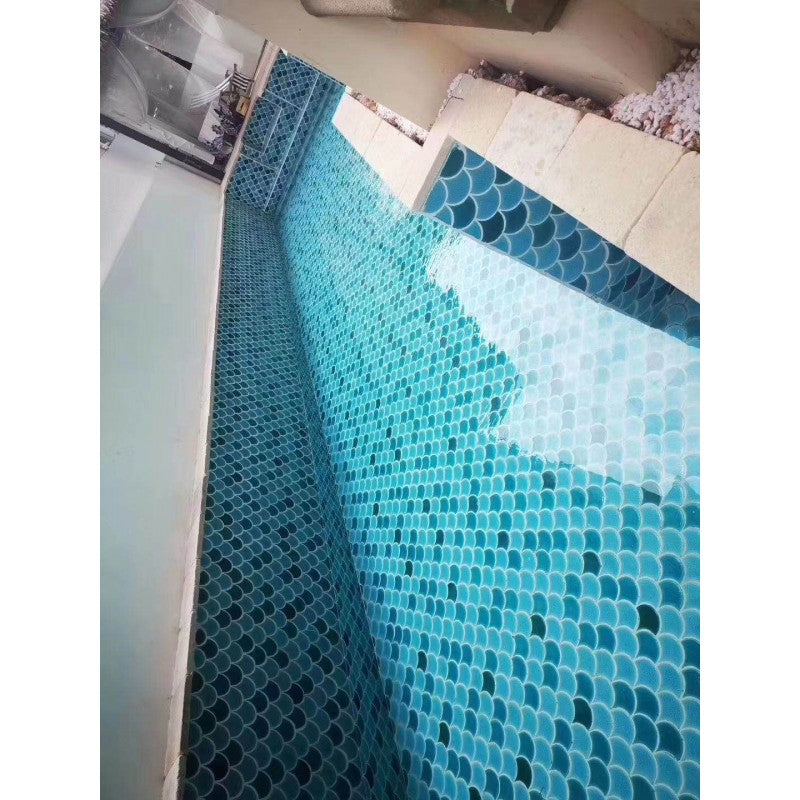 Gạch Mosaic Vảy Cá Rạn 2 lớp MHF 9002