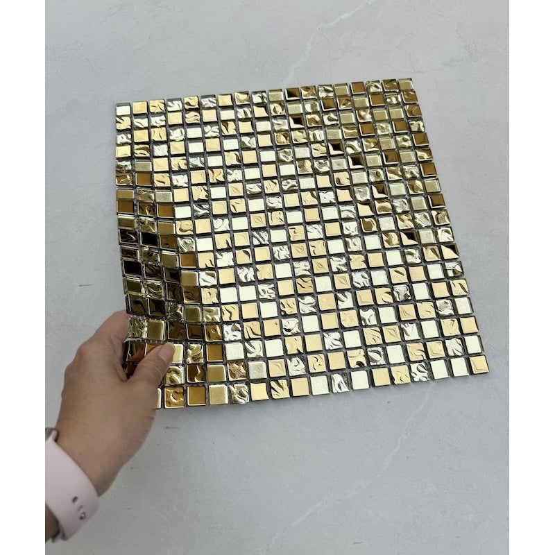 Gạch mosaic thủy tinh cao cấp MH 108