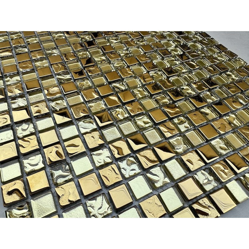 Gạch mosaic thủy tinh cao cấp MH 108