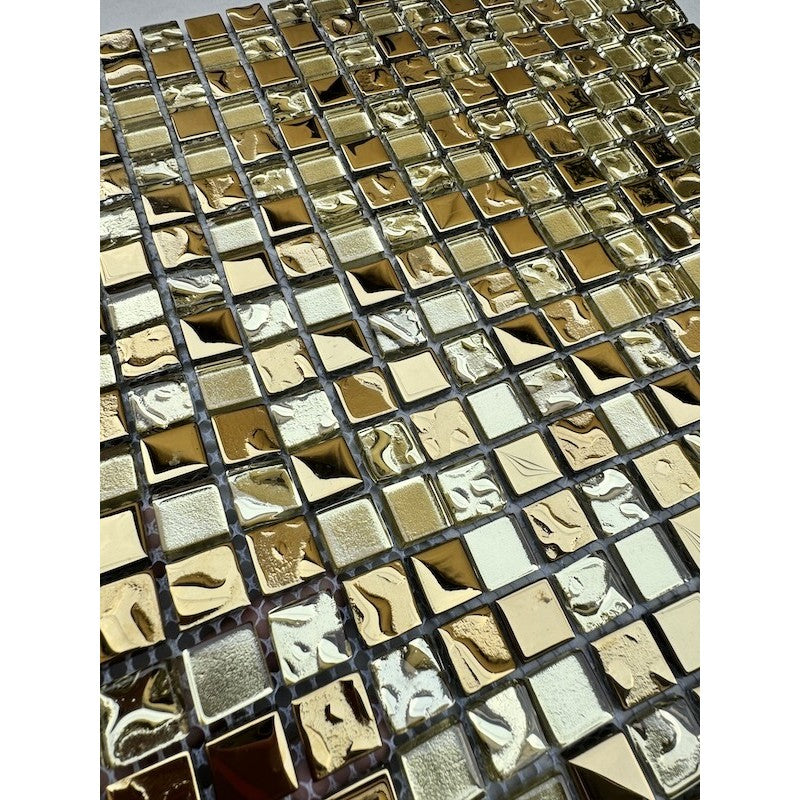 Gạch mosaic thủy tinh cao cấp MH 108