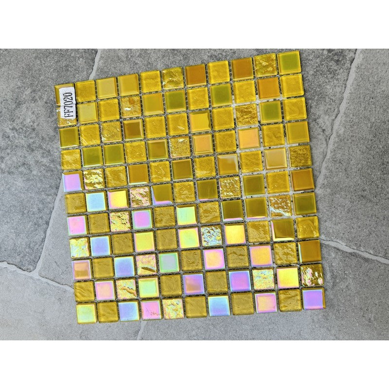 Gạch mosaic thủy tinh lấp lánh MH 7020