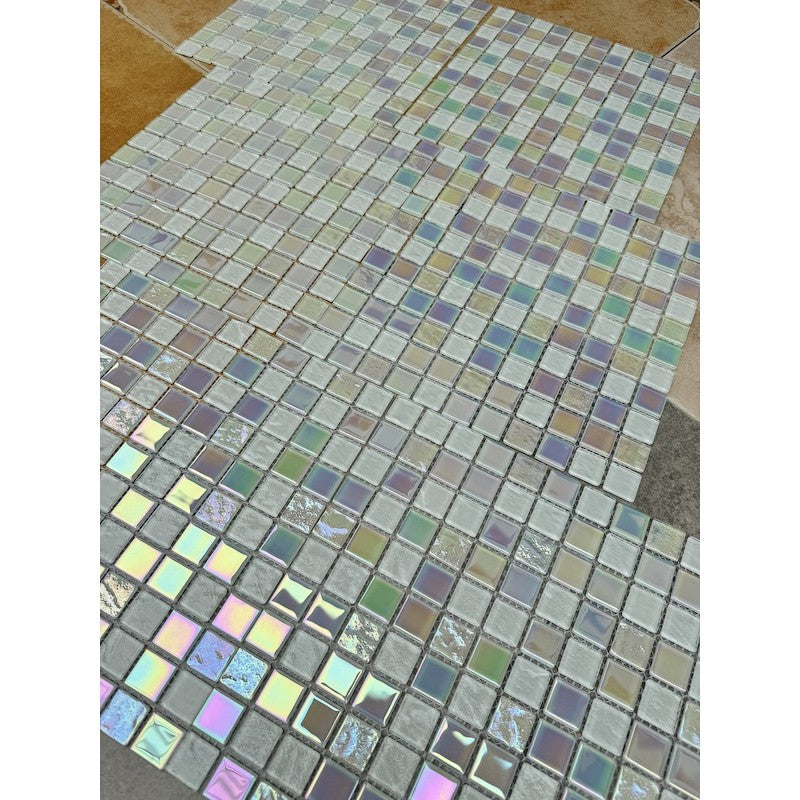 Gạch mosaic thủy tinh lấp lánh MH 7026