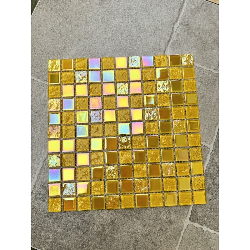 Gạch mosaic thủy tinh lấp lánh MH 7020