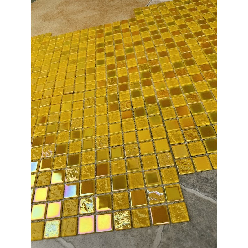 Gạch mosaic thủy tinh lấp lánh MH 7020