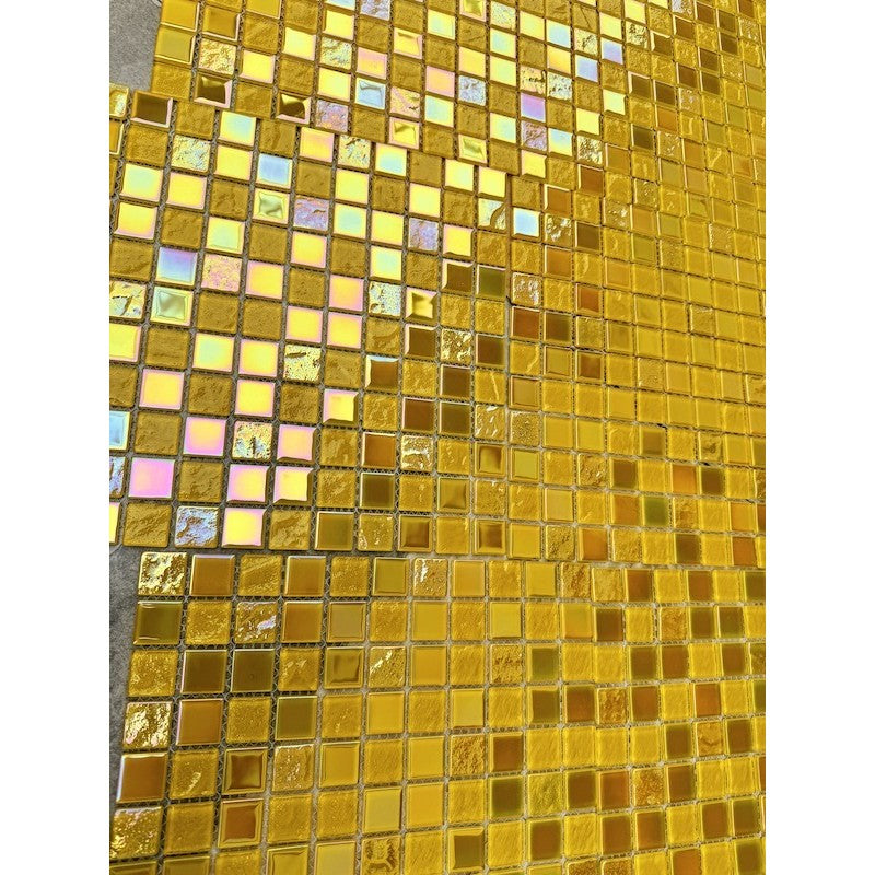 Gạch mosaic thủy tinh lấp lánh MH 7020