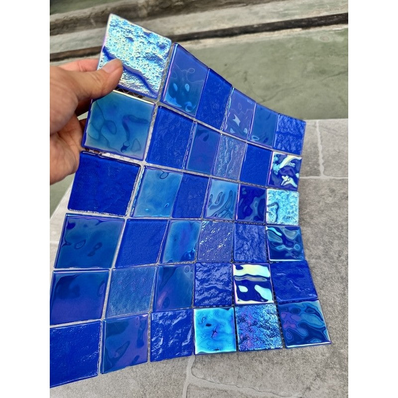 Gạch mosaic thủy tinh lấp lánh MH 7003