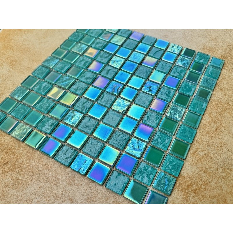 Gạch mosaic thủy tinh lấp lánh MH 7032