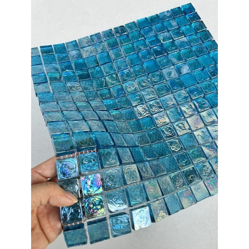 Gạch mosaic thủy tinh lấp lánh MH 001