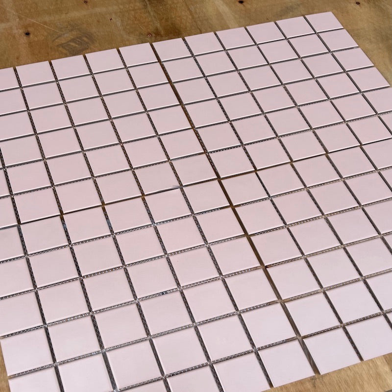 Gạch Mosaic Gốm Sứ Màu Hồng MHG 4805