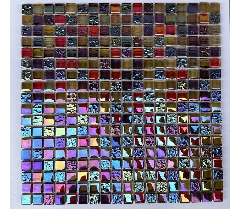 Gạch mosaic thủy tinh cao cấp MH 1596
