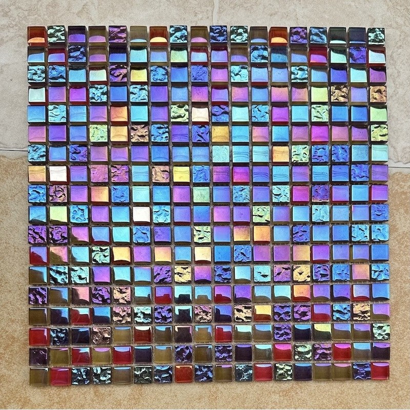 Gạch mosaic thủy tinh cao cấp MH 1596