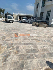 Đá Marble Vân Vàng Lát Sân: Nâng Tầm Sang Trọng Cho Không Gian Ngoại Thất