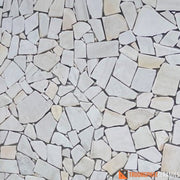 Đá ốp tường đá rối trắng quay