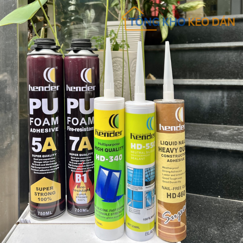 Bọt Nở Chống Cháy Hender PU5A