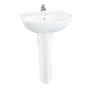 Chậu lavabo LPT236CS treo tường chân dài LPT236CSW