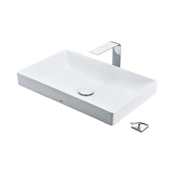 Chậu đặt bàn vành mỏng Linear Ceram LT4716MTG19CMW