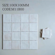 Gạch thẻ trắng kt 100x100mm mã M11B00