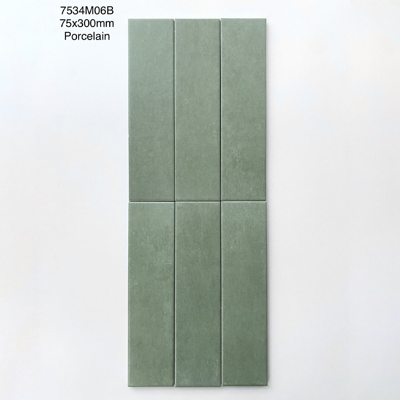 Gạch thẻ Trung Quốc, Cam loang mờ, KT 75x300 mm, MD7534M06B, Hàng Porc – Daisan Store