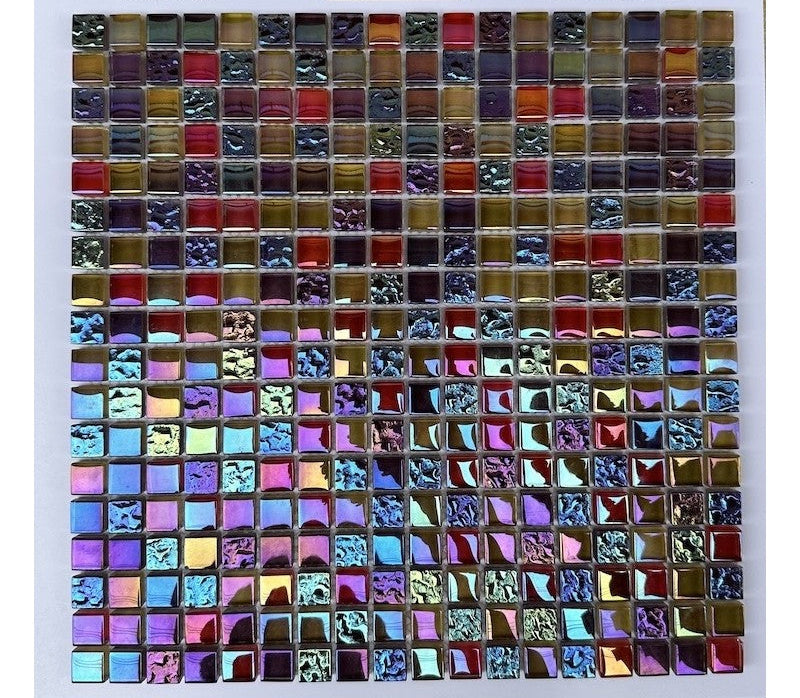 Gạch mosaic thủy tinh cao cấp MH 1596