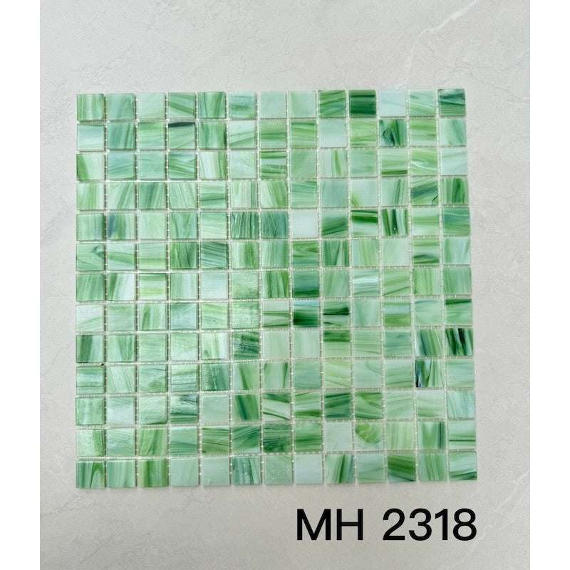 Gạch mosaic thủy tinh cao cấp MH 2318