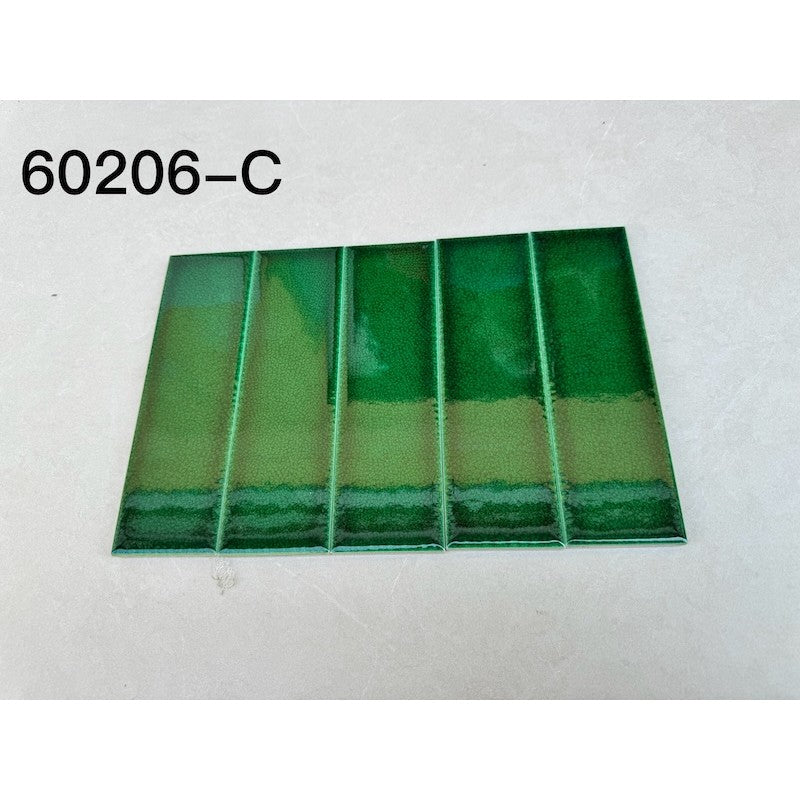 Gạch Thẻ Men Rạn Xanh Lá – Daisan Store