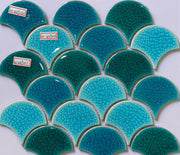 Gạch Mosaic Vảy Cá Rạn 2 lớp MHF 9002