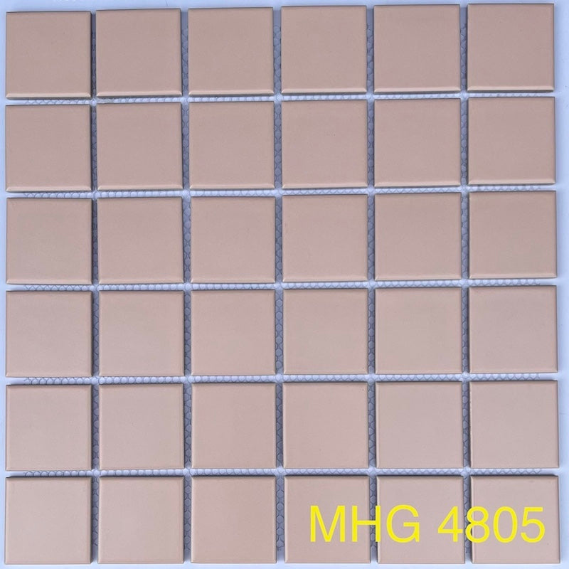 Gạch Mosaic Gốm Sứ Màu Hồng MHG 4805