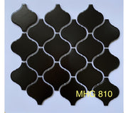 Gạch Mosaic Lồng Đèn Màu Đen