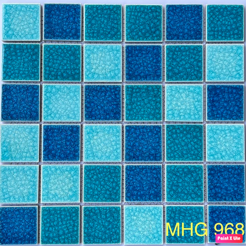 Gạch Mosaic Gốm Men Rạn 2 Lớp MHG 968